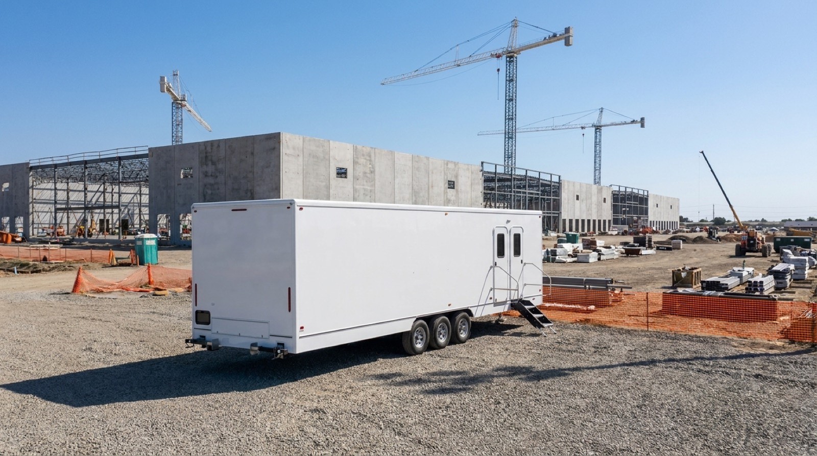 Unit staged at a Utah Lake corridor campus