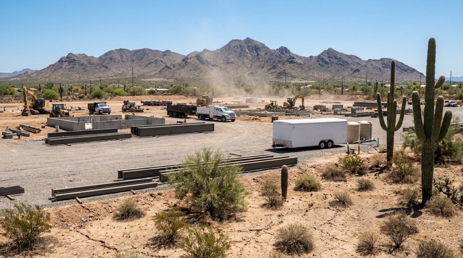 restroom trailer rentals in Texas for data center sites in Arizona
