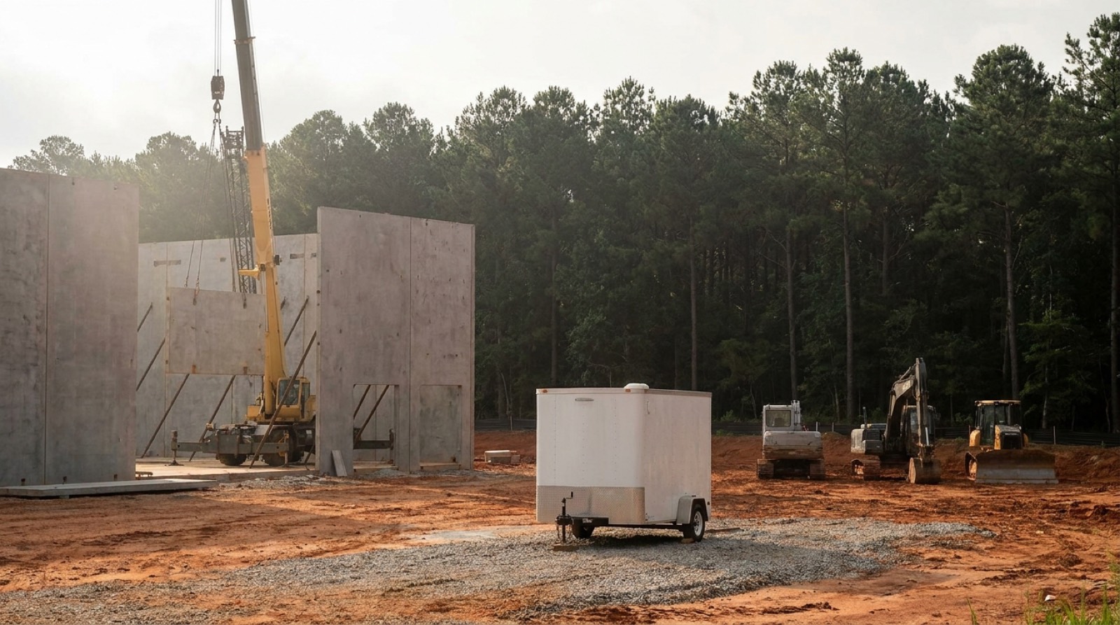 restroom trailer rentals in Texas for data center sites in Georgia