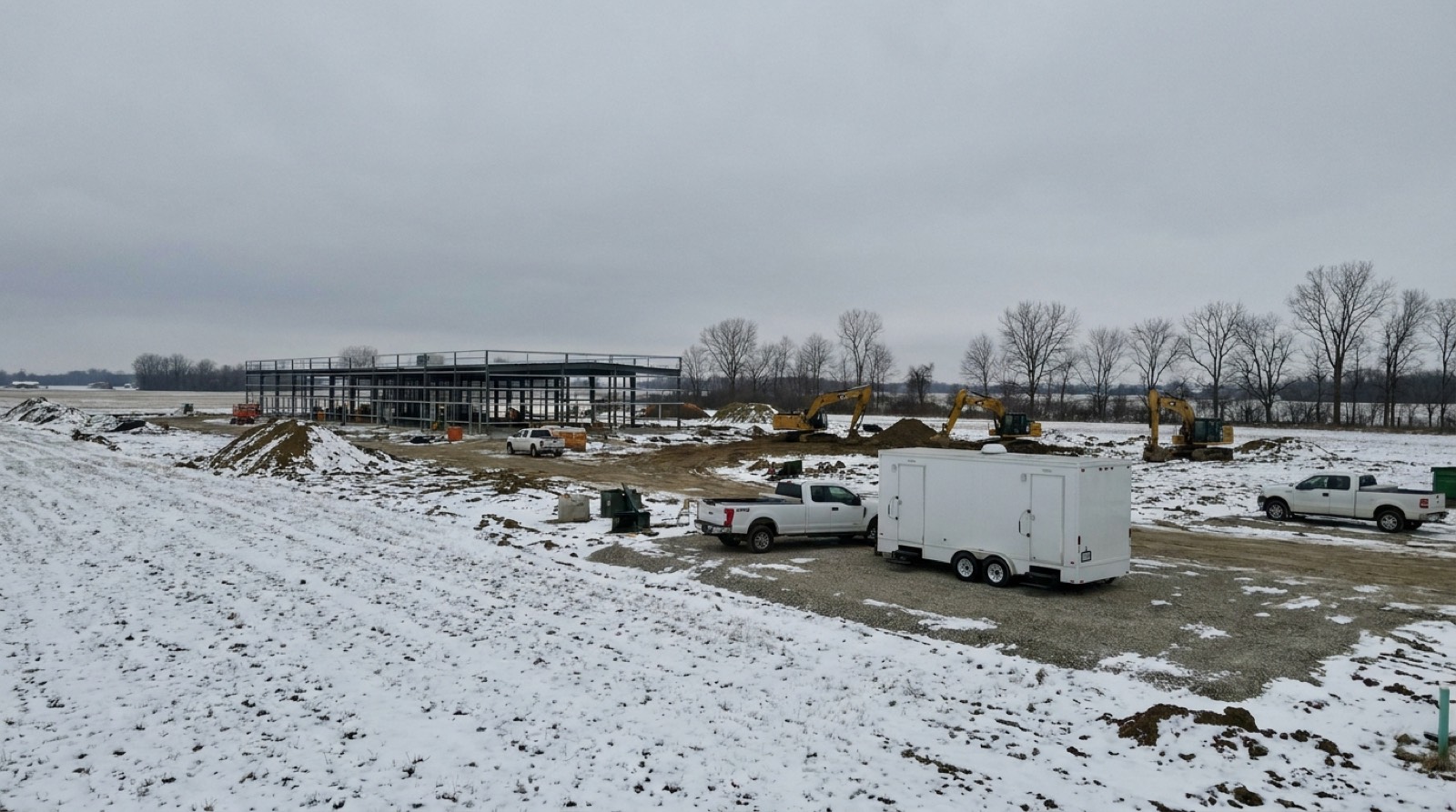restroom trailer rentals in Texas for data center sites in Ohio