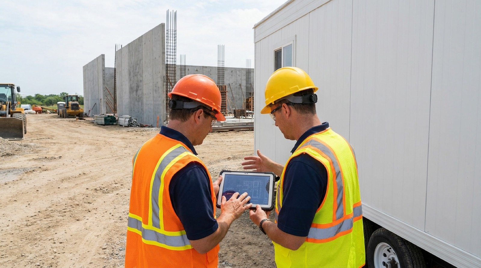 Placement review against the site plan